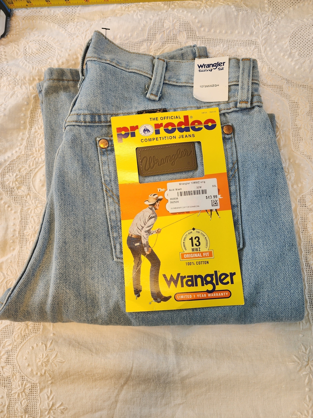 Wrangler NWT Cowboy Cut 32x32